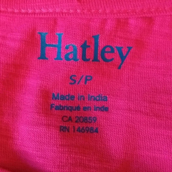 Hatley cotton pink magenta eyelet crochet puff sleeve lightweight sp - Picture 4 of 8